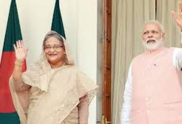 بنگلہ دیش کی وزیراعظم کی بھارت کے دورے پر نرندر مودی سے ملاقات