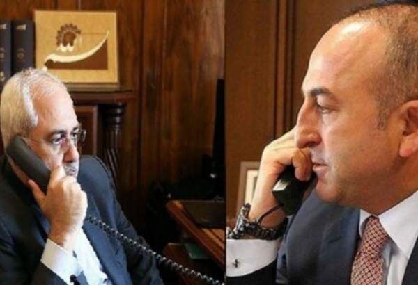ظریف و چاووش اوغلو در خصوص مسایل سوریه گفت وگو کردند