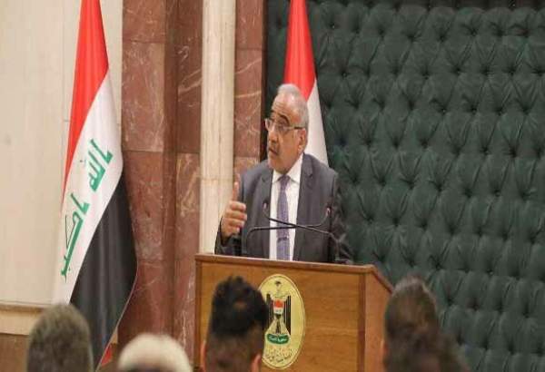 عبدالمهدی: اوضاع عراق به وضع عادی بازگشته است