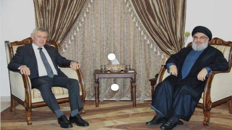 السيد نصر الله التقى فرنجية وتأكيد على عودة العلاقات بين لبنان وسوريا والحفاظ على الإستقرار المالي