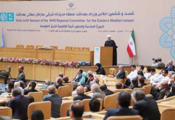 President Rouhani dismisses US sanctions as crime against humanity