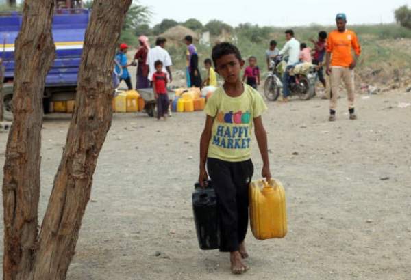 آکسفام: ۱۵ میلیون یمنی از کمبود شدید آب آشامیدنی رنج می‌برند