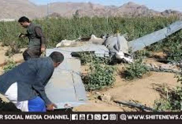 یمنی افواج نےسعودی اتحاد کے ڈرون طیارے کو تباہ کر دیا۔