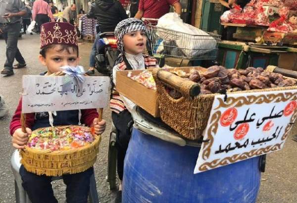 برگزاری جشن بزرگ میلاد پیامبر گرامی اسلام(ص) در کشورهای عربی +تصاویر