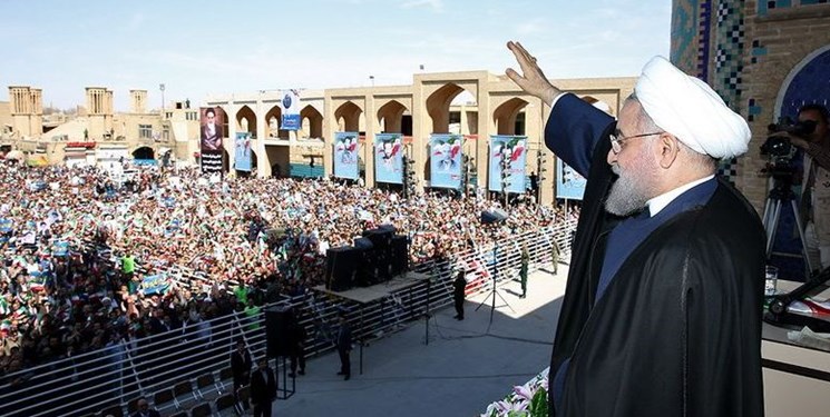 روحاني: اميركا اليوم تشعر بالعجز امام مقاومة وصمود الشعب الايراني