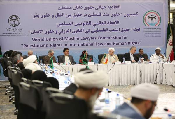 بین الاقوامی اور انسانی حقوق میں فلسطینی عوام کے حقوق کا کمیشن منعقد ہوا