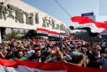 تظاهرات شعبية حاشدة لليوم الثاني في بغداد دعما للسلمية ونبذ العنف