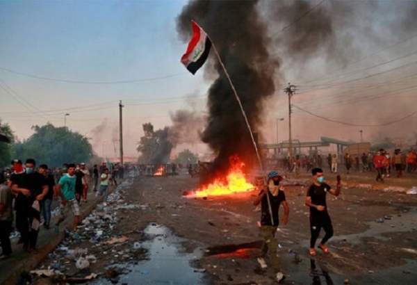 کشف سند دخالت آمریکا در آشوب‌‌های عراق/ تمجید اهل سنت عراق از حشد الشعبی
