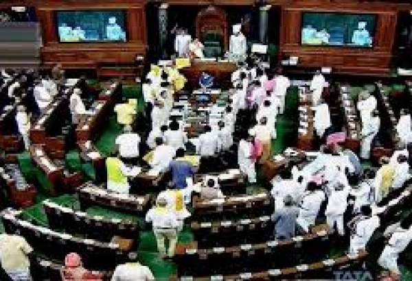 ہندوستانی پارلیمنٹ میں  اپوزیشن کی ہنگامہ آرائی