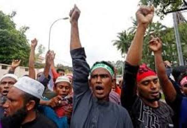 روہنگیا مسلمانوں کا سوچی کے بیان پر شدید احتجاج