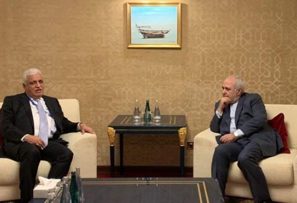 دیدار مشاور امنیت ملی عراق با ظریف در دوحه