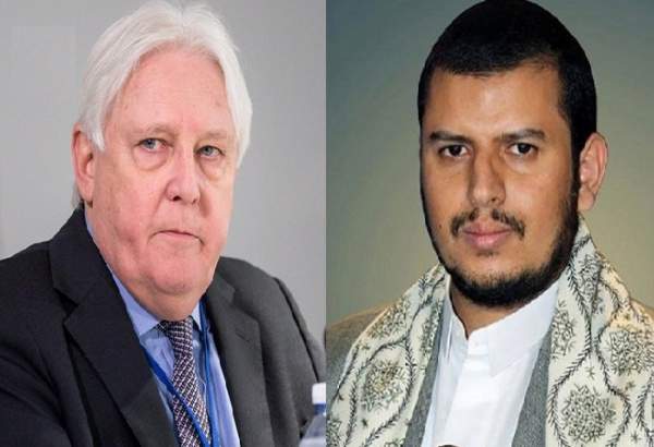 قائد حركة انصار الله يستقبل المبعوث الاممي الى اليمن