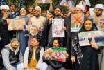 تظاهرات مردم هند در مقابل سفارت امريكا در دهلی نو  