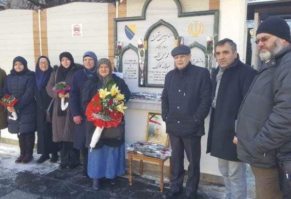 برگزاری مراسم یادبود سردار سپهبد شهید قاسم سلیمانی در بوسنی و هرزگوین +تصاویر