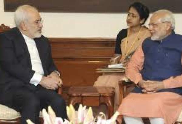ایرانی وزیر خارجہ جواد ظریف کی بھارتی وزیراعظم سے ملاقات