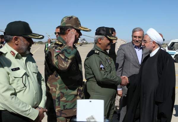 Le président iranien est entré dans la province de Sistan-et-Baloutchistan
