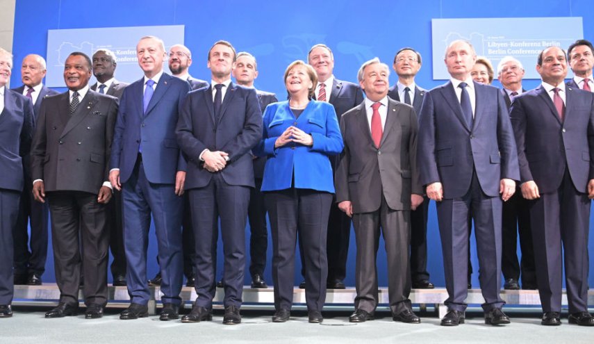 مؤتمر برلين بشأن الأزمة الليبية بدا الاحد اعماله في العاصمة الألمانية
