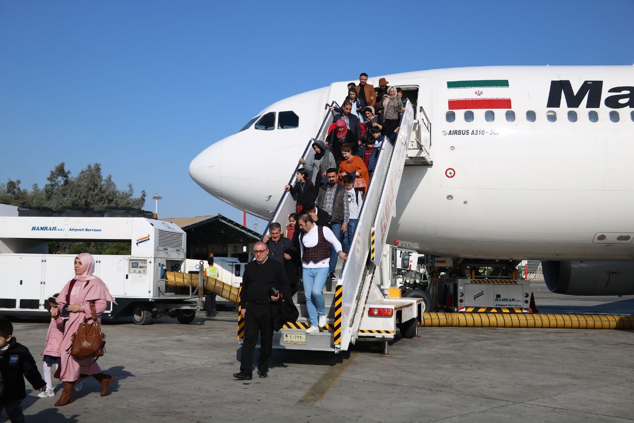 رحلات جوية من أقليم كردستان العراق الى جزيرة كيش لاول مرة