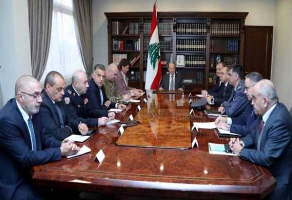 نشست مهم امنیتی لبنان به ریاست میشل عون برگزار شد