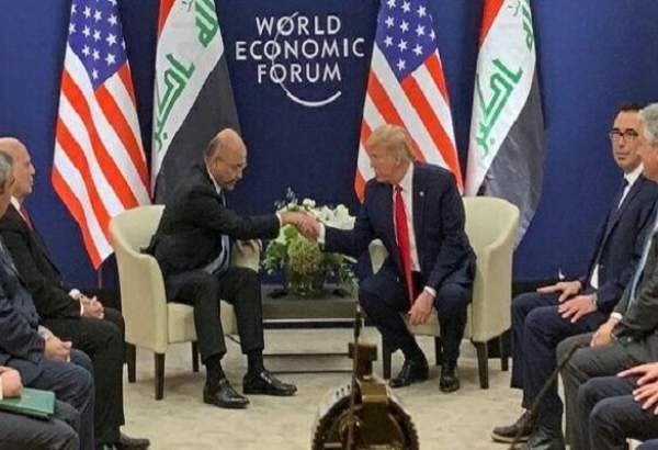 استعفای مشاور سیاسی رئیس جمهور عراق در اعتراض به دیدار صالح با ترامپ