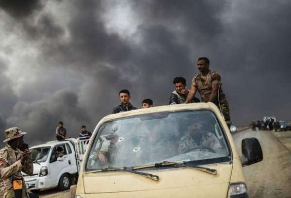 انهدام باند تروریستی داعش در موصل عراق