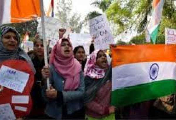 بھارت میں متنازع قانون کے خلاف عوام کا احتجاجی سلسلہ جاری