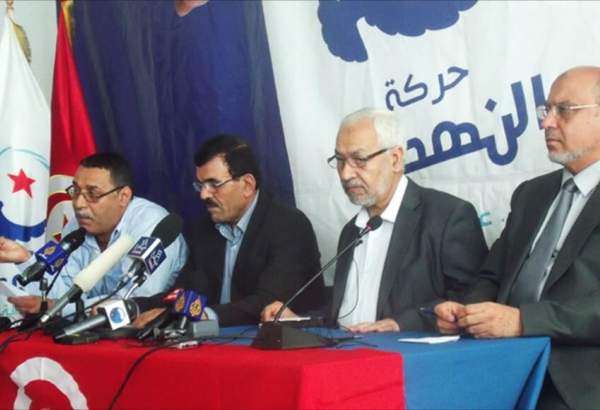 جنبش النهضه از مشارکت در دولت تونس انصراف داد