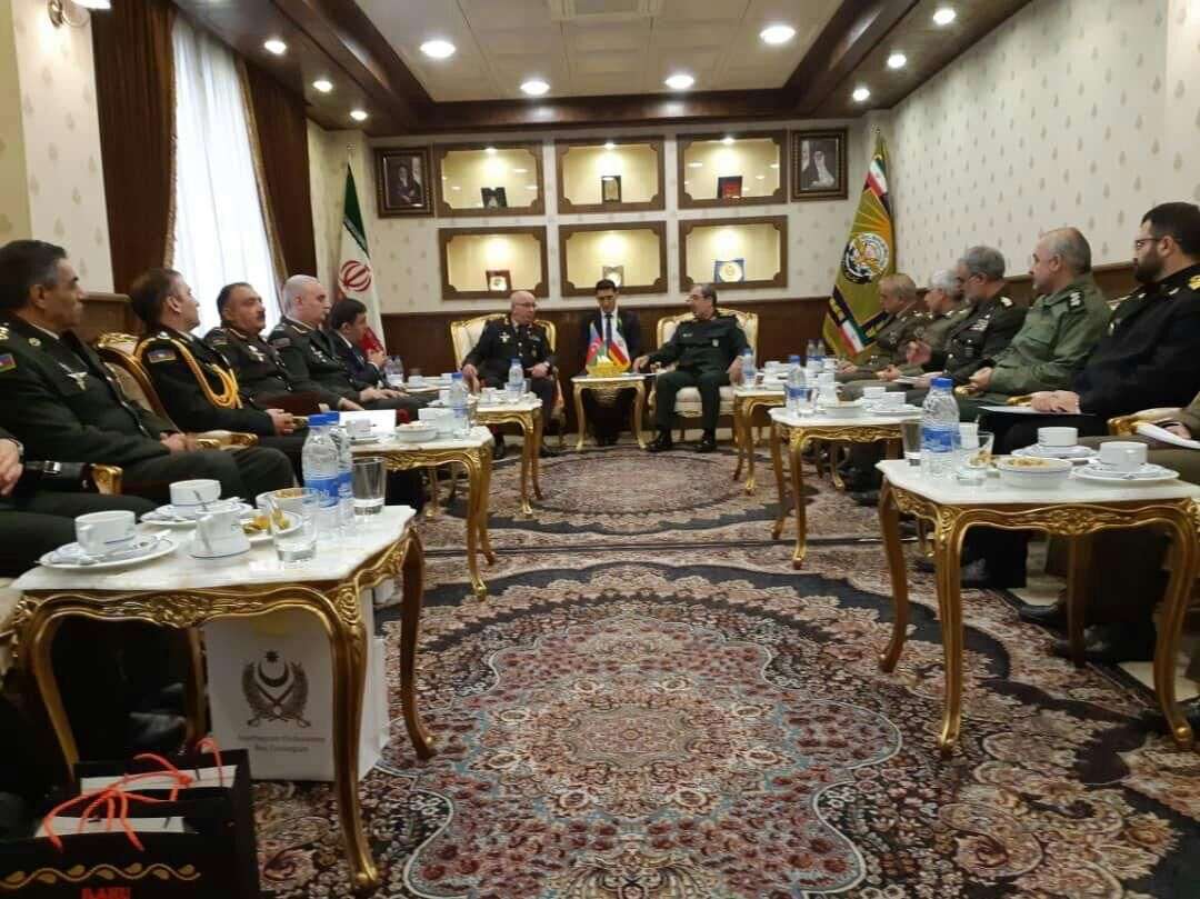 اللجنة العسكرية المشتركة الثانية بين إيران و جمعورية أذربيجان تجتمع في طهران