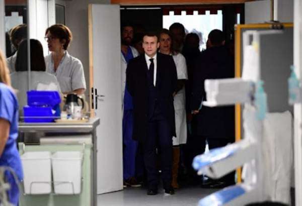 هشدار رئیس جمهور فرانسه نسبت به شیوع کرونا در این کشور