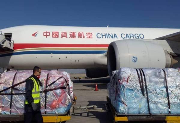 ارسال چهارمین محموله کمک‌های پزشکی چین به تهران