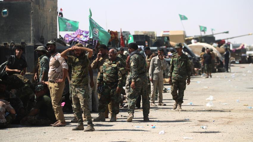 18 Iraqi forces killed in air raid on Iraqi-Syria border