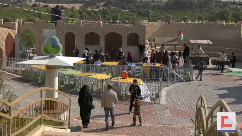 مجسمات وزوايا تحاكي تفاصيل مدينة القدس المحتلة ...في قطاع غزة --   فيديو  