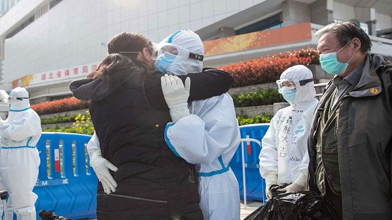 بكين تعلن أنّها لم تسجّل خلال الساعات 24  الماضية أيّ إصابة جديدة  بفيروس كورونا