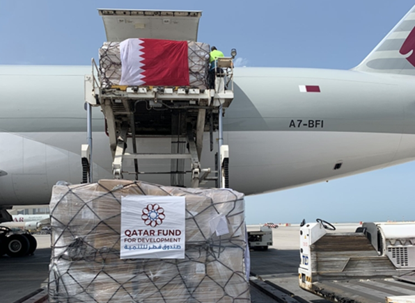قطر ترسل الحمولة الثانية من المساعدات الطبية إلى إيران لمواجهة فيروس كورونا