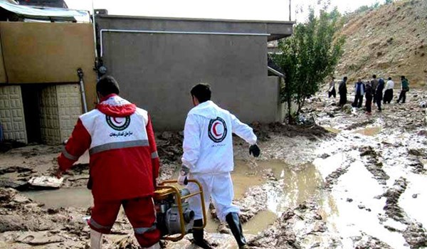 إستمرار عمليات الإغاثة في 917 منطقة منكوبة بالفيضانات في 38 قرية جنوبي سيستان وبلوجستان