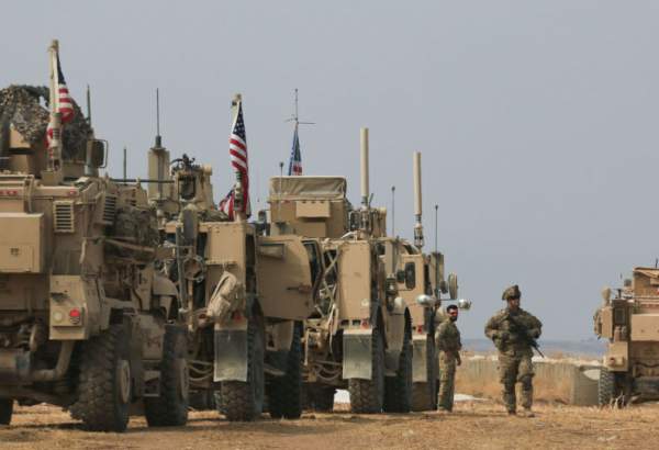 انتقال یک کاروان نظامی آمریکا از عراق به سوریه