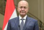 برهم صالح: همه گروه‌های سیاسی اصلی عراق الکاظمی را تایید می کنند