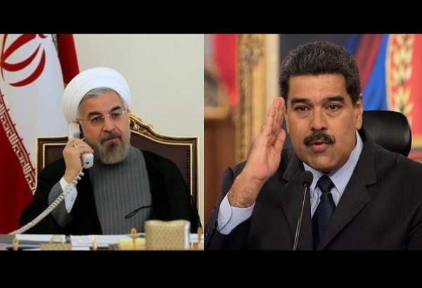 صدرحسن روحانی کی وینزویلا کے صدرنکولس میدورو سے ٹیلی فون پر گفتگو