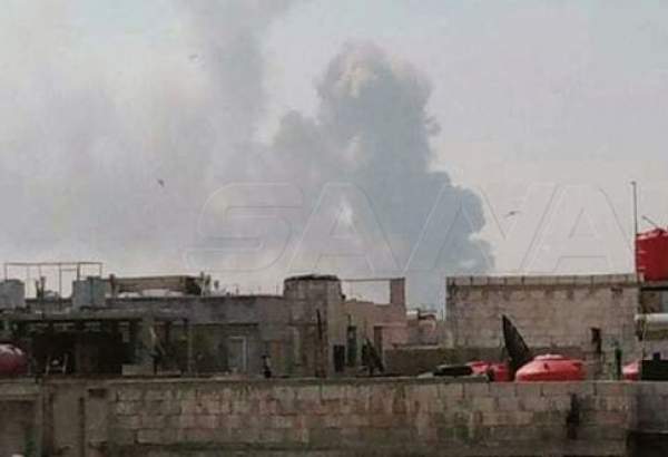 وقوع چند انفجار در مرکز نظامی حمص در سوریه