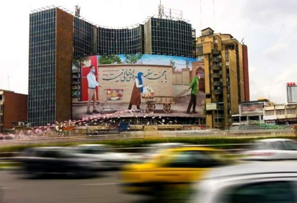 تصویر جدیدترین دیوارنگاره میدان ولی‌عصر(عج)