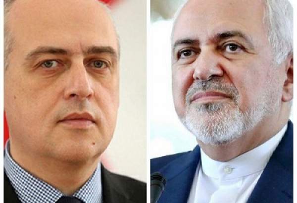 وزرای خارجه ایران و گرجستان درباره روابط دوجانبه و شیوع کرونا گفت وگو کردند