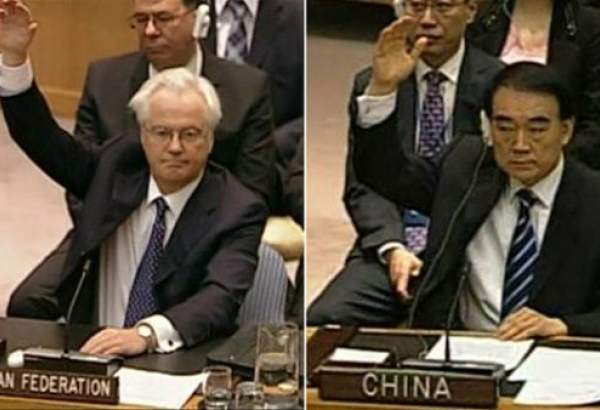 روس اور چین نےکا سلامتی کونسل کے اجلاس کے بائیکاٹ
