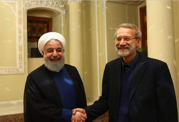 تقدیر روحانی از مدیریت خوب دوازده ساله لاریجانی در سه دوره مجلس