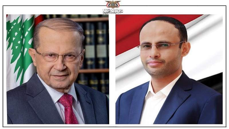 الرئيس المشاط يهنئ الرئيس اللبناني بمناسبة يوم التحرير