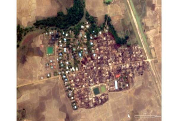 تصاویر ماهواره‌ای از نسل‌کشی مسلمانان روهینگیا در میانمار