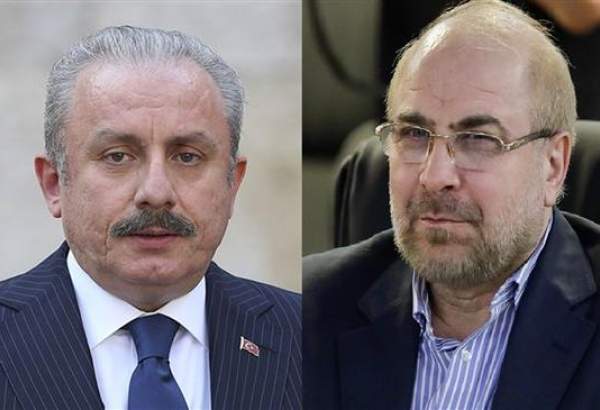 ترک اسپیکر پارلیمنٹ کی ڈاکٹر قالیباف کو اسپیکر منتخب ہونے پر مبارکباد