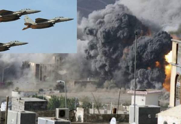 یمن پر سعودی عرب کے جنگی طیاروں کی وحشیانہ بمباری
