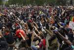 Mort de George Floyd:  des milliers de manifestants se sont réunis à Hyde Park