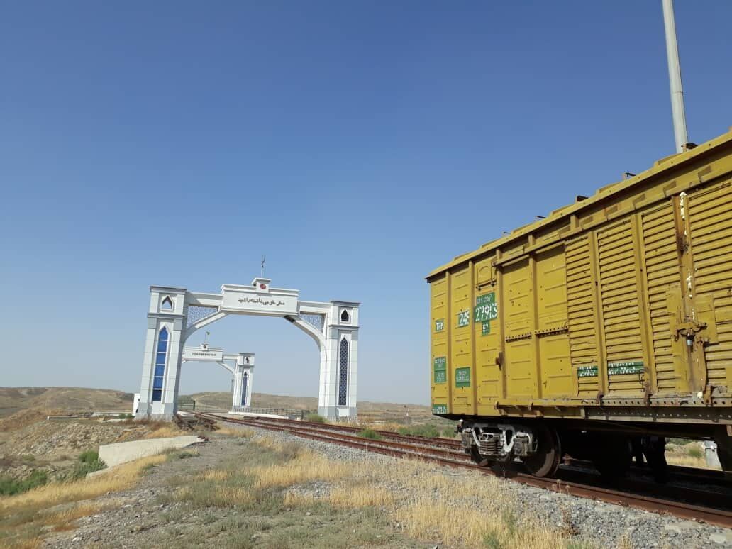استئناف التبادل التجاري عبر سكك الحديد بين ايران وتركمنستان