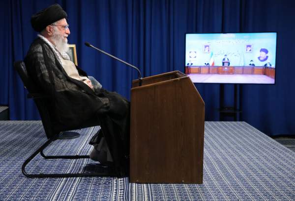 رہبر انقلاب اسلامی کا عدلیہ کے اعلی عہدیداروں سے ویڈیو کانفرنس سے خطاب
